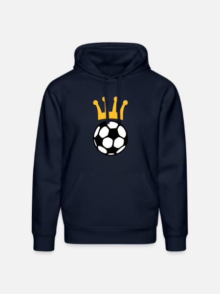 KING FOOTBALL - Stanley/Stella DRUMMER Unisex Organic Hoodie - french navy