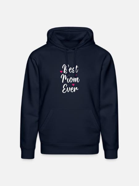 Beste Mutter aller Zeiten - Stanley/Stella Unisex Bio-Hoodie DRUMMER  - French Navy