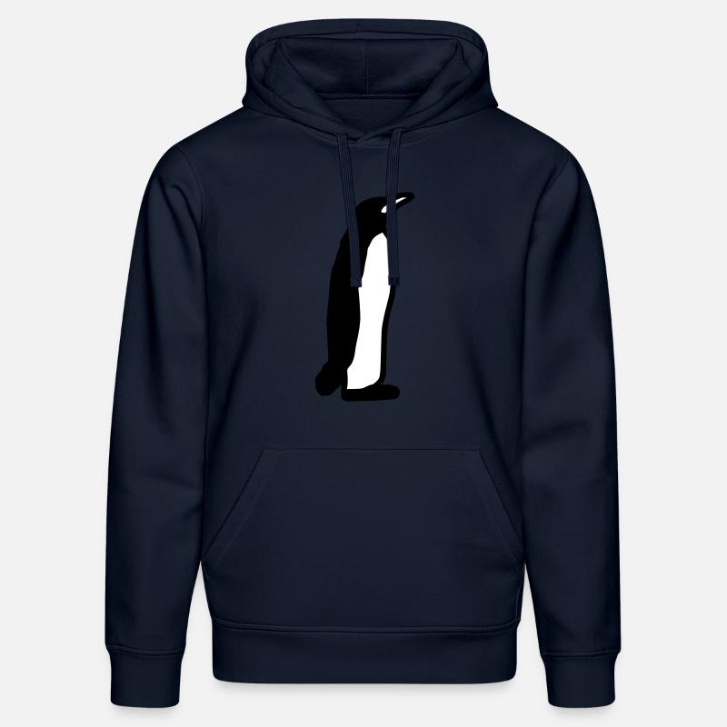 Pinguin Geschenk Geschenkidee - Stanley/Stella Unisex Bio-Hoodie DRUMMER  - French Navy