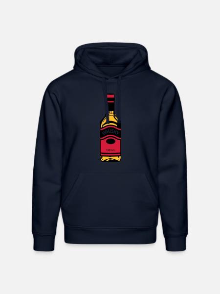 Whisky-Flasche - Stanley/Stella Unisex Bio-Hoodie DRUMMER - French Navy