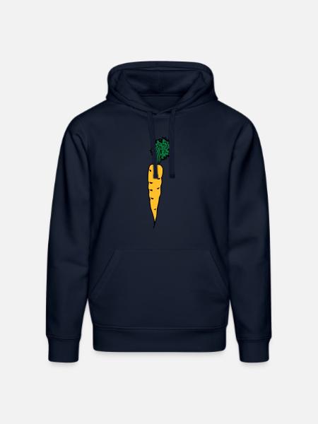 carrot - Stanley/Stella Unisex Bio-Hoodie DRUMMER  - French Navy
