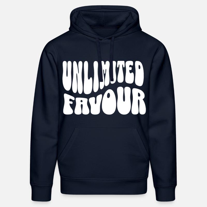 Faveur illimitée. - Sweat à capuche bio DRUMMER Stanley/Stella Unisexe - bleu marine