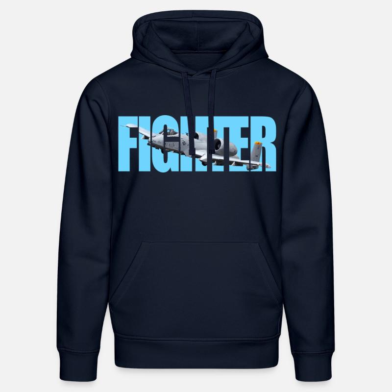 Fighter A-10 Thunderbolt II - Stanley/Stella Unisex Bio-Hoodie DRUMMER  - French Navy