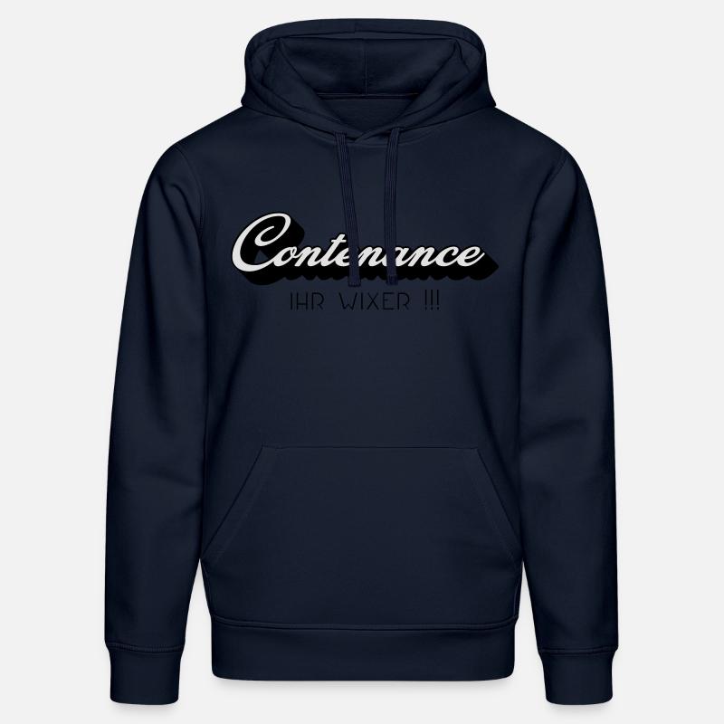 Contenance - Sweat à capuche bio DRUMMER Stanley/Stella Unisexe - bleu marine