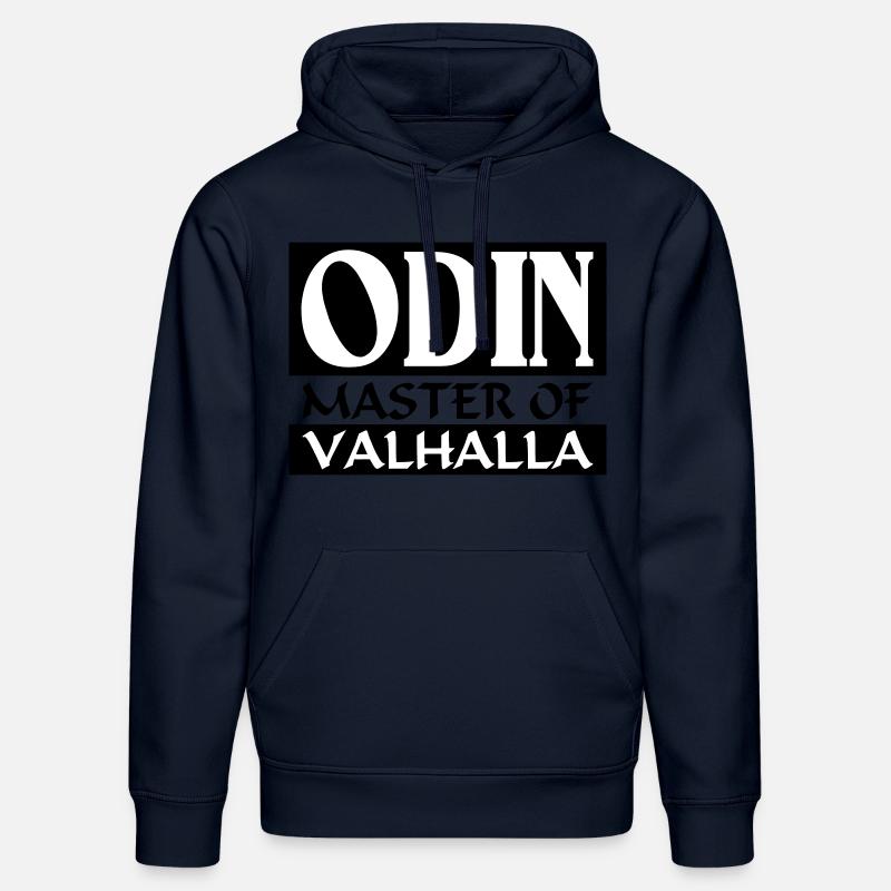 Odin _-_ Master_Of_Valhalla - Sweat à capuche bio DRUMMER Stanley/Stella Unisexe - bleu marine