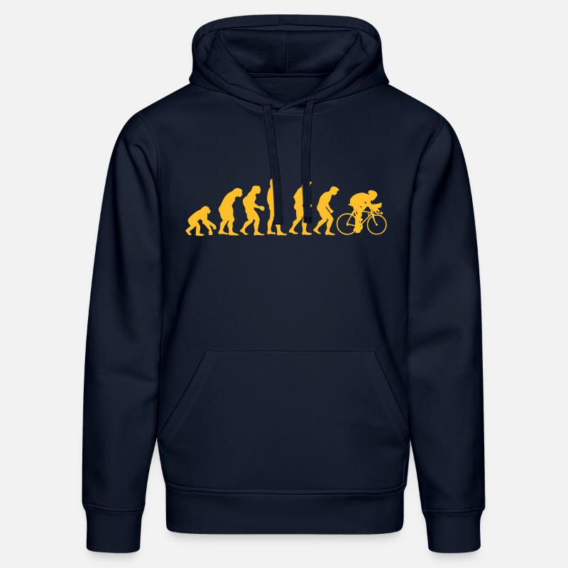 fahrrad_evolution - Stanley/Stella Unisex Bio-Hoodie DRUMMER  - French Navy