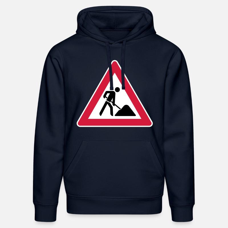 Baustelle - Stanley/Stella Unisex Bio-Hoodie DRUMMER - French Navy