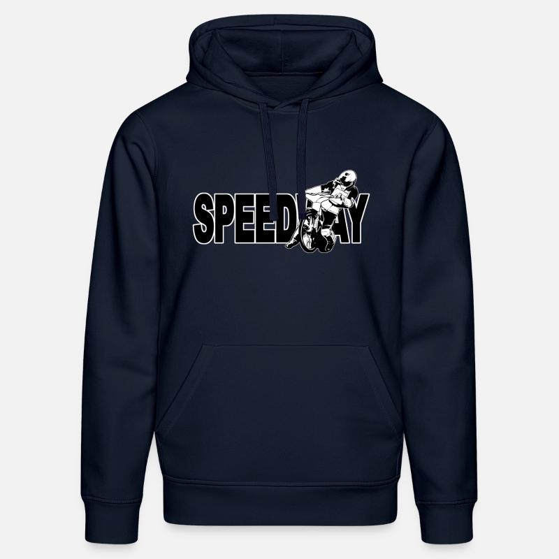 Speedway Racing - Sweat à capuche bio DRUMMER Stanley/Stella Unisexe - bleu marine