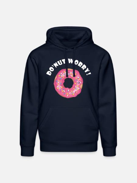 Do'nut worry - Stanley/Stella Unisex Bio-Hoodie DRUMMER - French Navy