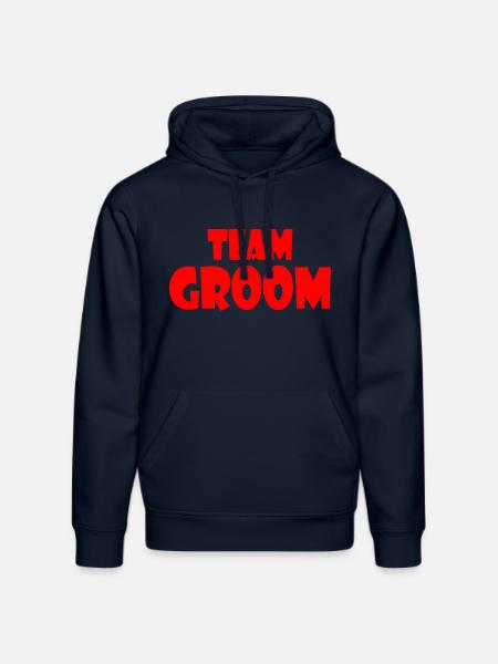 Team groom - Stanley/Stella DRUMMER Unisex Organic Hoodie - french navy