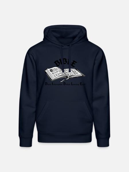 Bibel - Stanley/Stella Unisex Bio-Hoodie DRUMMER - French Navy