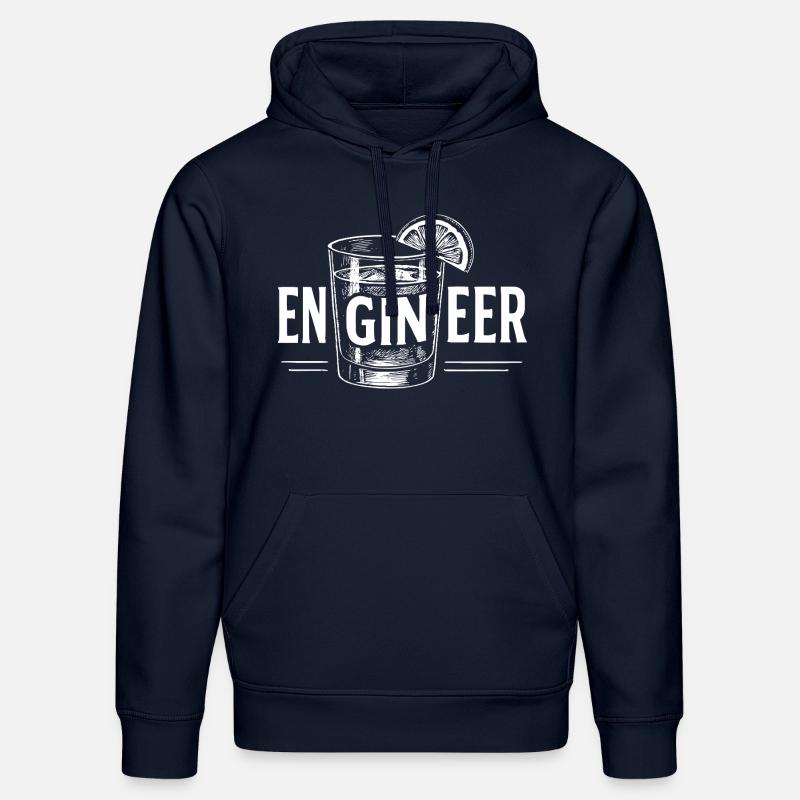 Engineer: Perfekte Geschenkidee für Ingenieure - Stanley/Stella Unisex Bio-Hoodie DRUMMER - French Navy