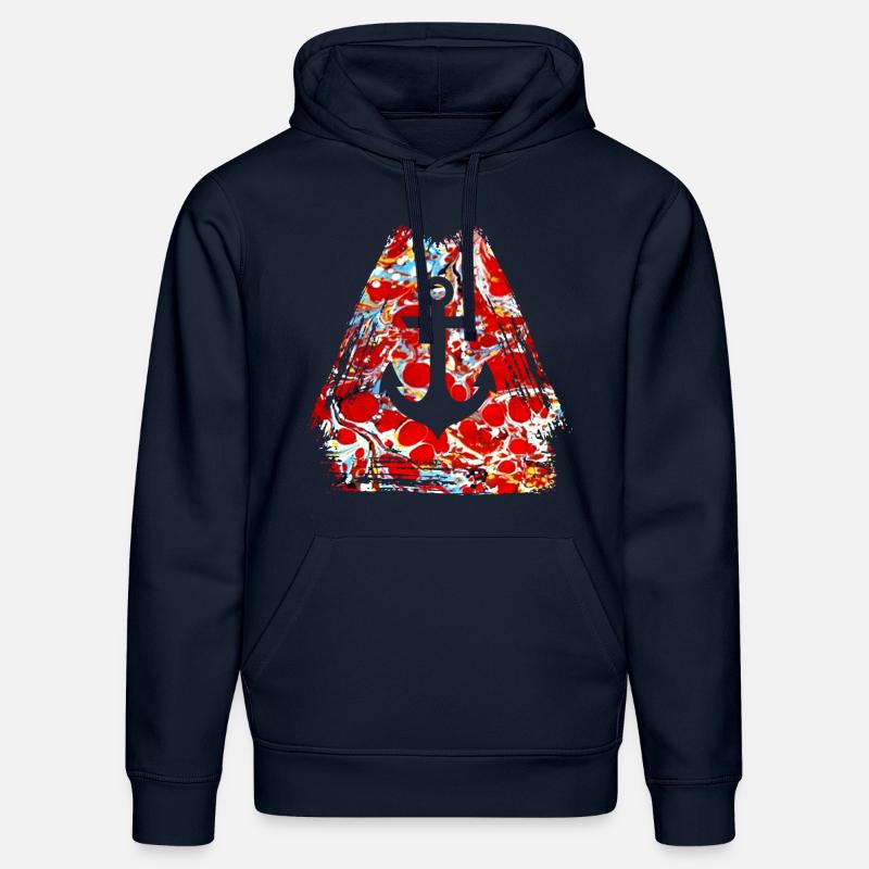 anker e 251 - Stanley/Stella Unisex Bio-Hoodie DRUMMER  - French Navy