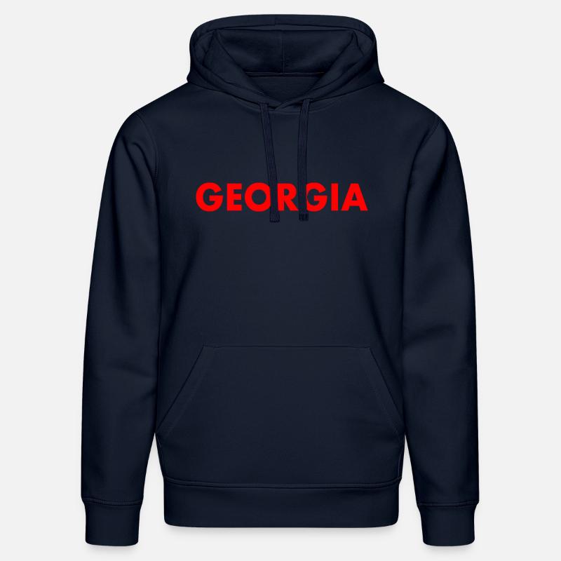 Georgia - Sweat à capuche bio DRUMMER Stanley/Stella Unisexe - bleu marine