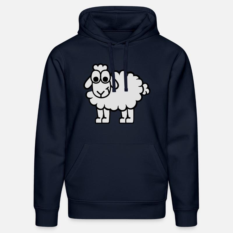 Mouton - Sweat à capuche bio DRUMMER Stanley/Stella Unisexe - bleu marine