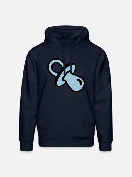 Sucette - Sweat à capuche bio DRUMMER Stanley/Stella Unisexe - bleu marine
