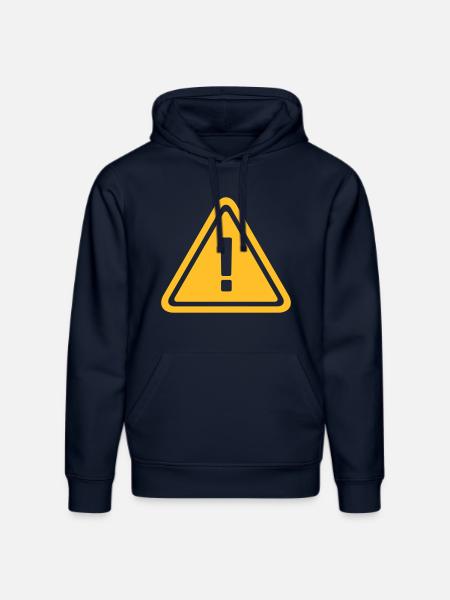 signs attention - Stanley/Stella Unisex Bio-Hoodie DRUMMER - French Navy