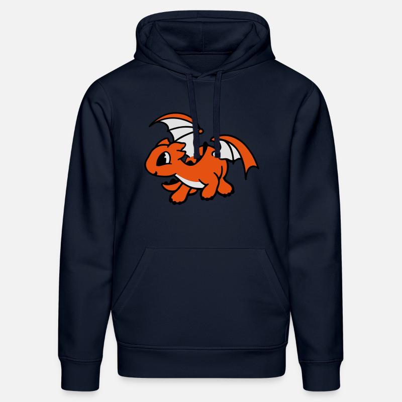 Drache - Stanley/Stella Unisex Bio-Hoodie DRUMMER  - French Navy