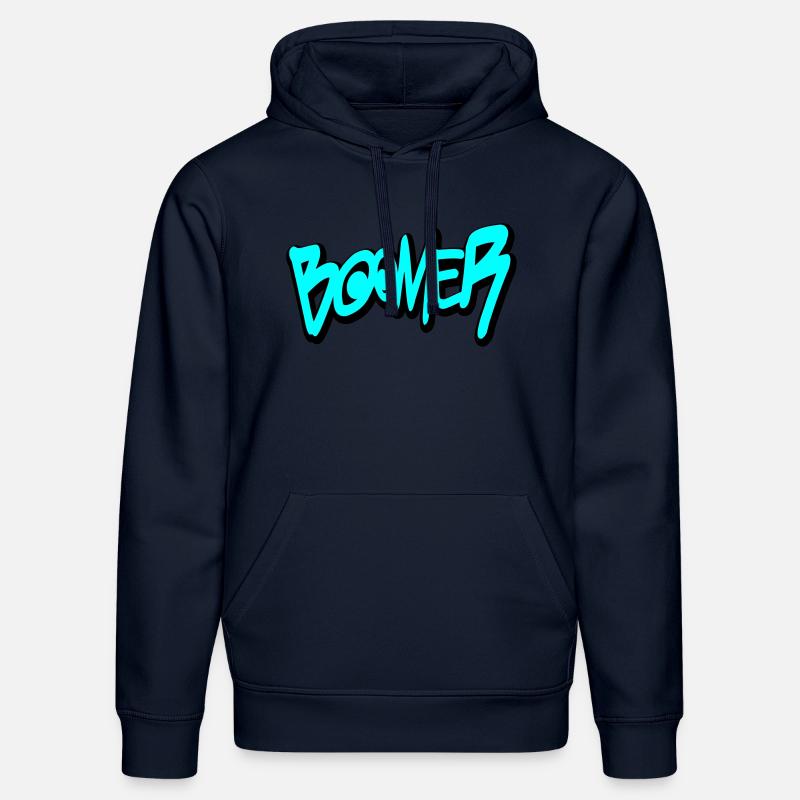 Boomer - Sweat à capuche bio DRUMMER Stanley/Stella Unisexe - bleu marine