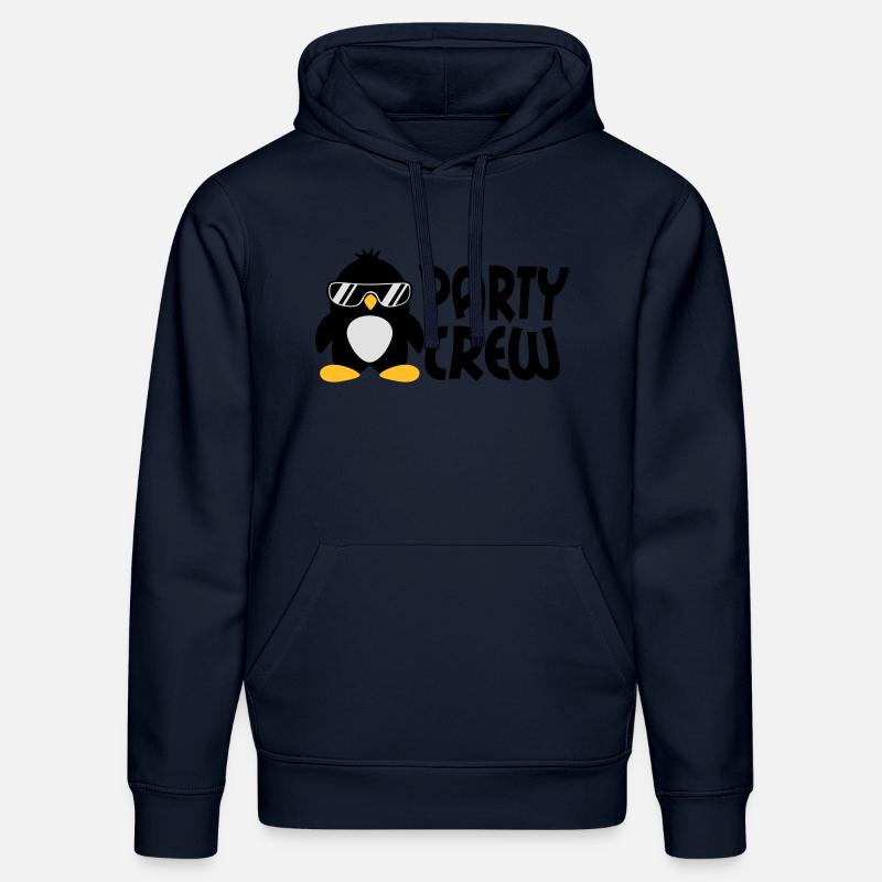 Party Crew Penguin - Stanley/Stella Unisex Bio-Hoodie DRUMMER - French Navy