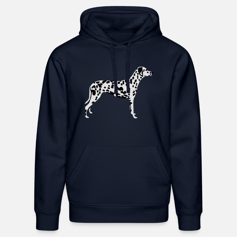 Dalmatien - Sweat à capuche bio DRUMMER Stanley/Stella Unisexe - bleu marine