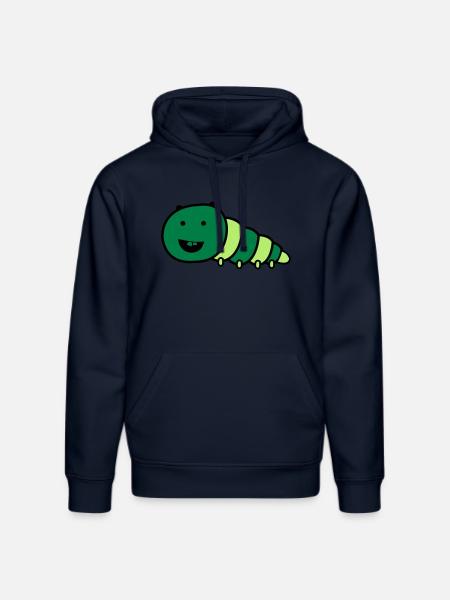 lustige_raupe - Stanley/Stella DRUMMER Unisex Organic Hoodie - french navy