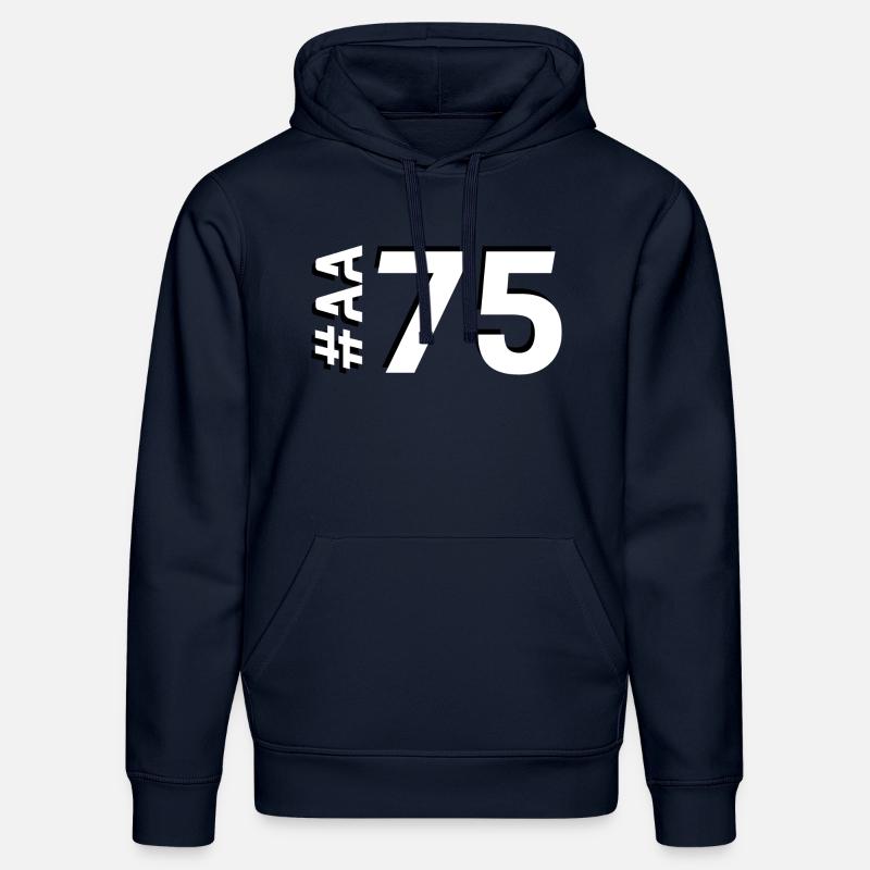 AA75 - Sweat à capuche bio DRUMMER Stanley/Stella Unisexe - bleu marine