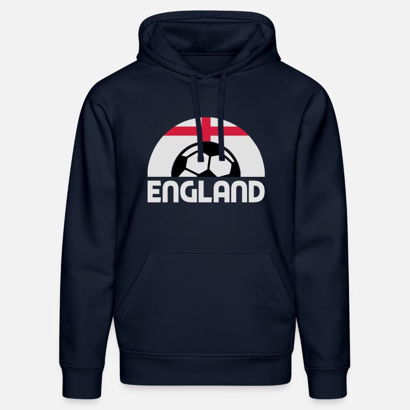 Angleterre - Sweat à capuche bio DRUMMER Stanley/Stella Unisexe - bleu marine