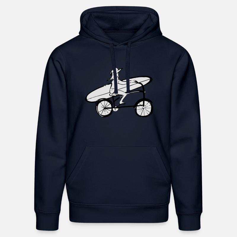surfeuse - Sweat à capuche bio DRUMMER Stanley/Stella Unisexe - bleu marine