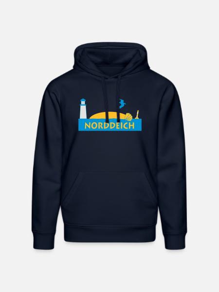 norddeich - Stanley/Stella Unisex Bio-Hoodie DRUMMER - French Navy