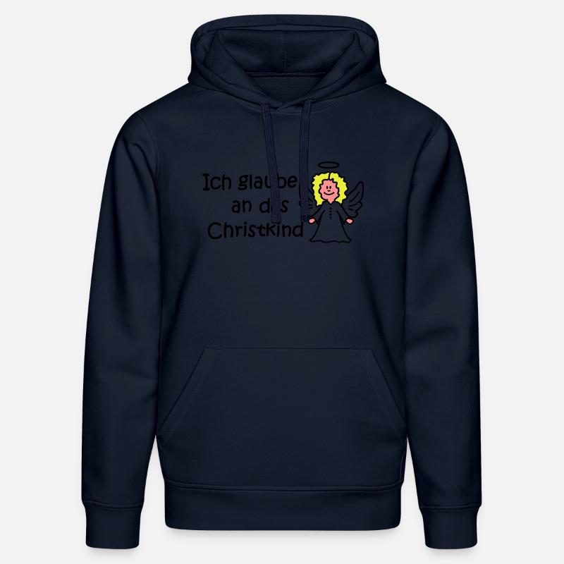 Ich glaube an das Christkind - Stanley/Stella Unisex Bio-Hoodie DRUMMER  - French Navy