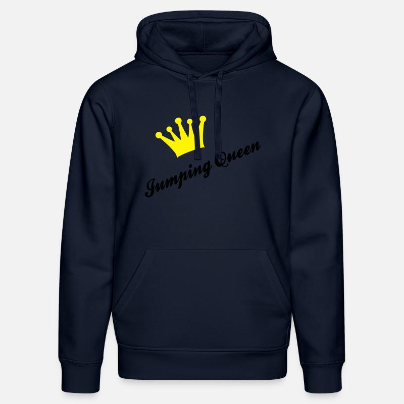 cheval - Sweat à capuche bio DRUMMER Stanley/Stella Unisexe - bleu marine