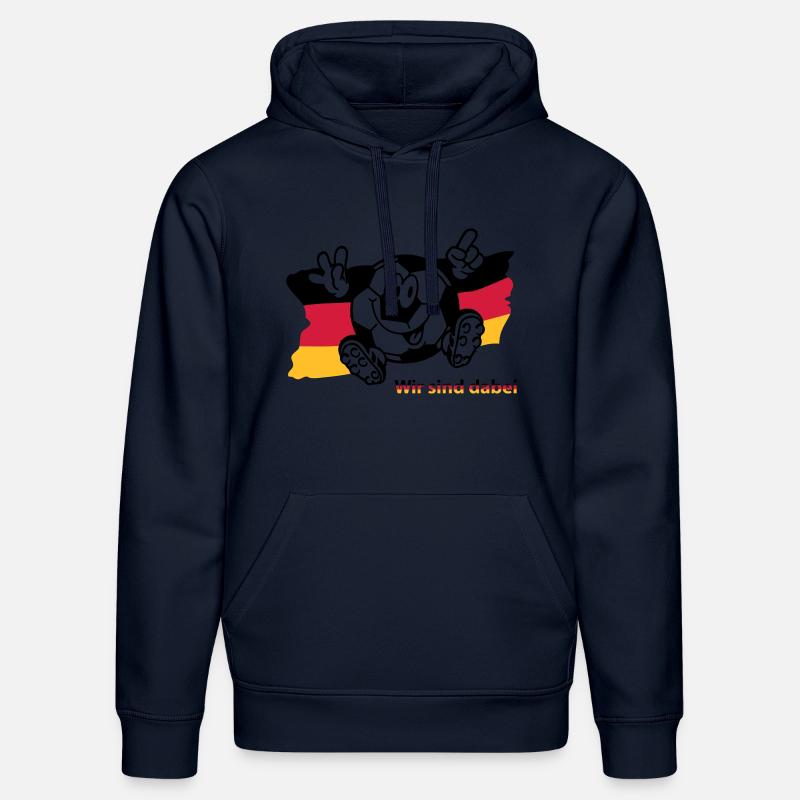 (ichdabei4) - Stanley/Stella Unisex Bio-Hoodie DRUMMER  - French Navy