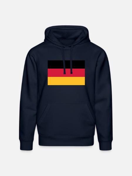 fahne_ger - Stanley/Stella Unisex Bio-Hoodie DRUMMER  - French Navy