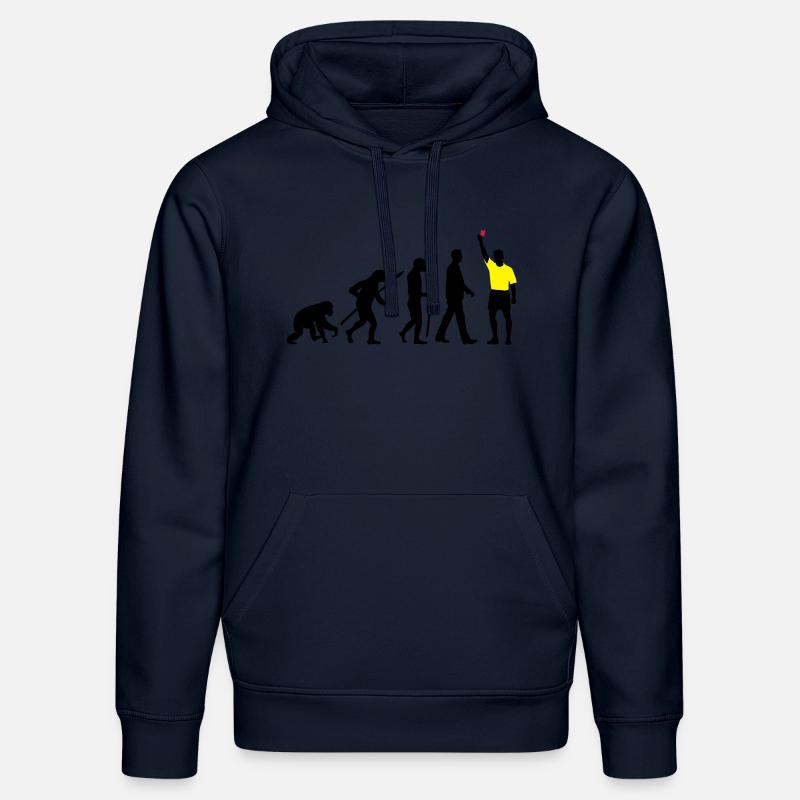 Evolution Schiedsrichter - Stanley/Stella Unisex Bio-Hoodie DRUMMER  - French Navy
