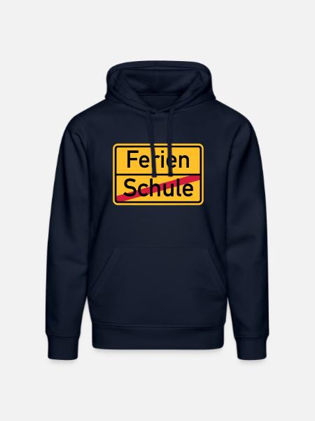 Ferien - Stanley/Stella Unisex Bio-Hoodie DRUMMER  - French Navy