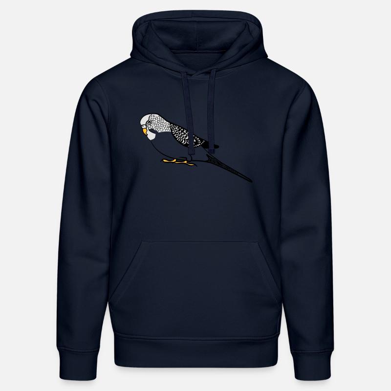 perruche - Sweat à capuche bio DRUMMER Stanley/Stella Unisexe - bleu marine