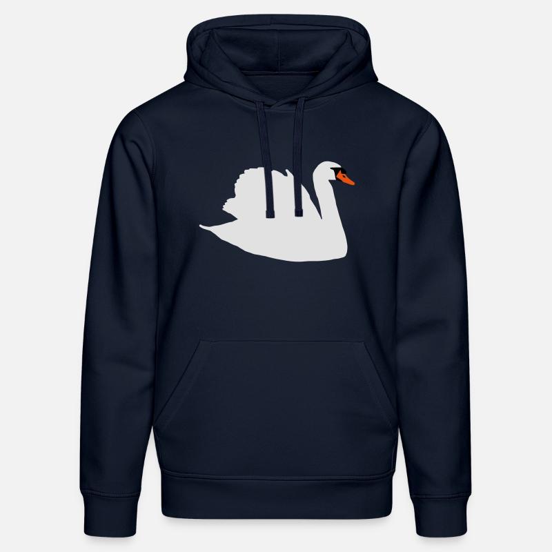 schwan - Stanley/Stella Unisex Bio-Hoodie DRUMMER - French Navy