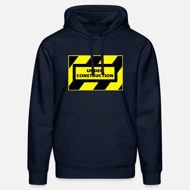 under_construction - Sweat à capuche bio DRUMMER Stanley/Stella Unisexe - bleu marine