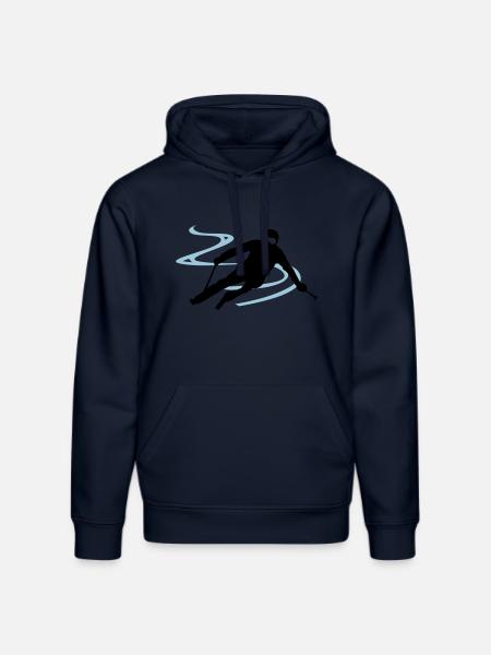 Sport - Skifahrer - Stanley/Stella Unisex Bio-Hoodie DRUMMER  - French Navy