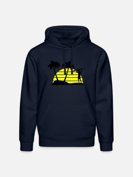 surfing - Stanley/Stella Unisex Bio-Hoodie DRUMMER - French Navy