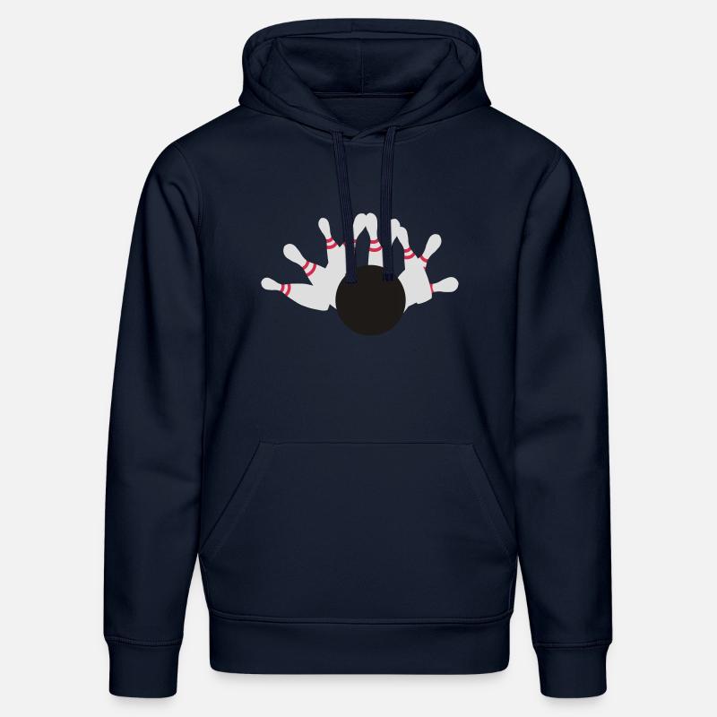 Bowling - Stanley/Stella DRUMMER Unisex Organic Hoodie - french navy