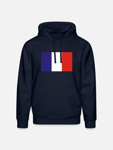 France - Stanley/Stella DRUMMER Unisex Organic Hoodie - french navy