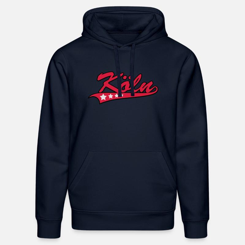 cologne - Sweat à capuche bio DRUMMER Stanley/Stella Unisexe - bleu marine