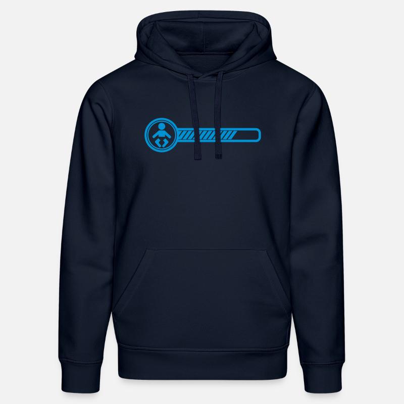 baby loading - Sweat à capuche bio DRUMMER Stanley/Stella Unisexe - bleu marine