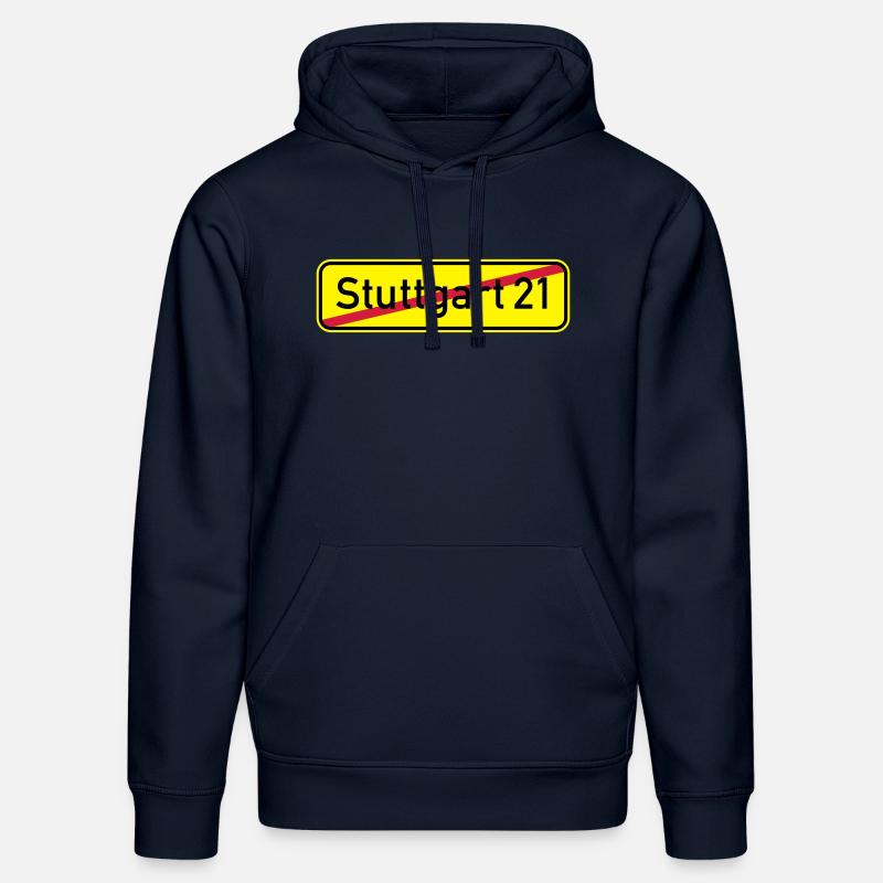 Stuttgart 21 - Stanley/Stella Unisex Bio-Hoodie DRUMMER  - French Navy