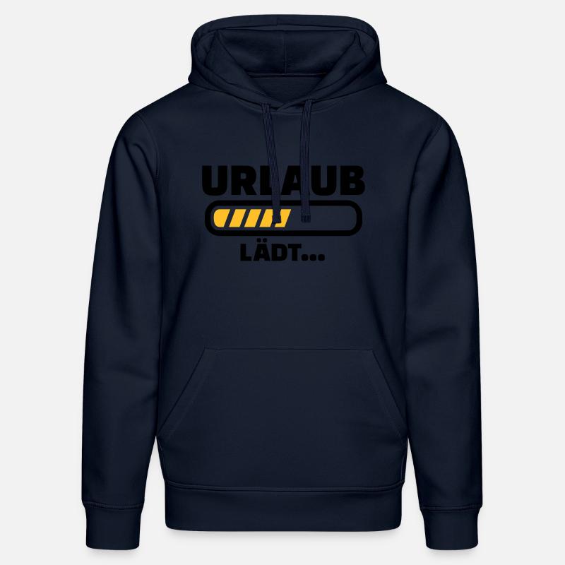 Urlaub - Stanley/Stella Unisex Bio-Hoodie DRUMMER  - French Navy