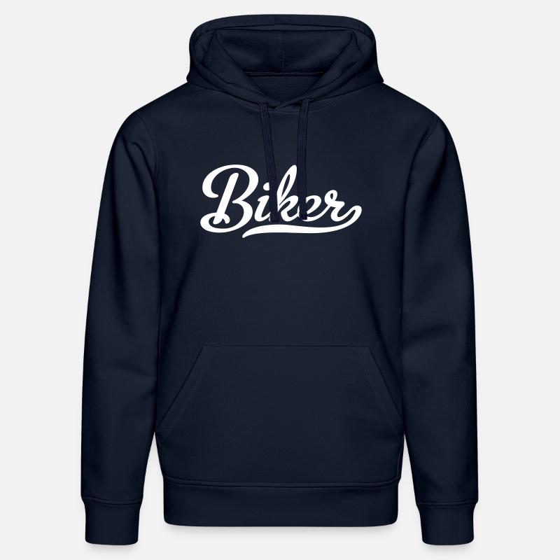 Biker - Sweat à capuche bio DRUMMER Stanley/Stella Unisexe - bleu marine