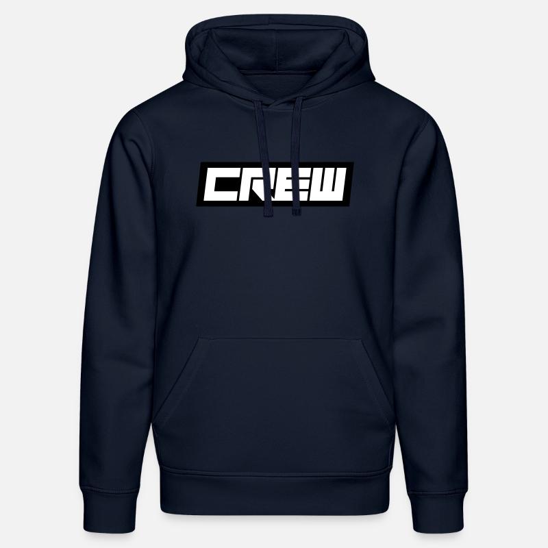 Crew - Stanley/Stella Unisex Bio-Hoodie DRUMMER  - French Navy