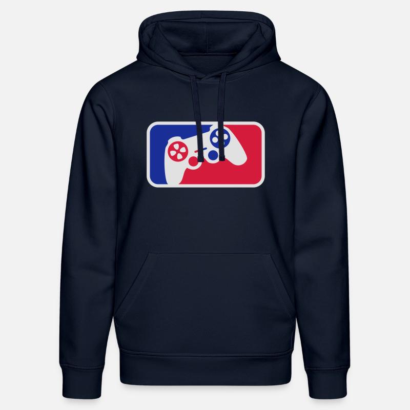 Controller Sport - Sweat à capuche bio DRUMMER Stanley/Stella Unisexe - bleu marine